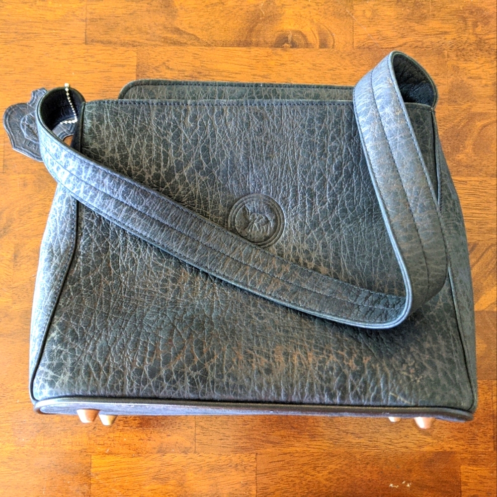 Elephant skin purse